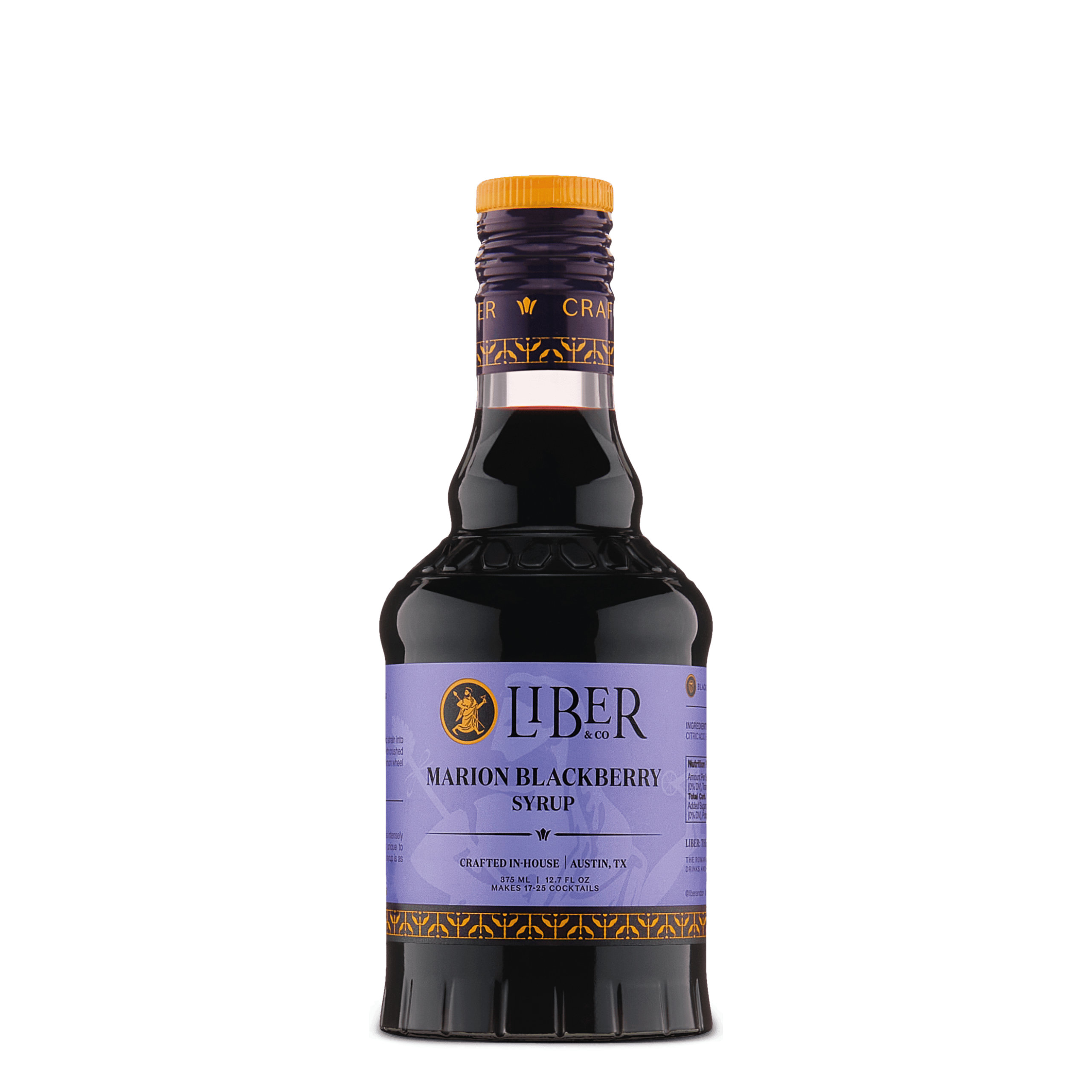 Liber & Co Marion Blackberry Syrup 375ml