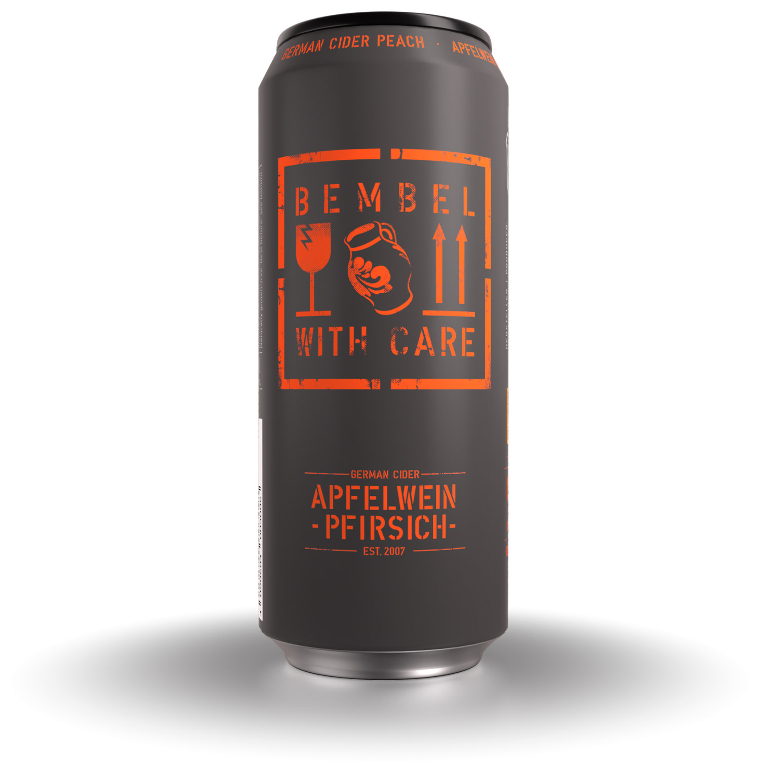 BEMBEL WITH CARE Apfelwein-Pfirsich  24 x 0,5 l 