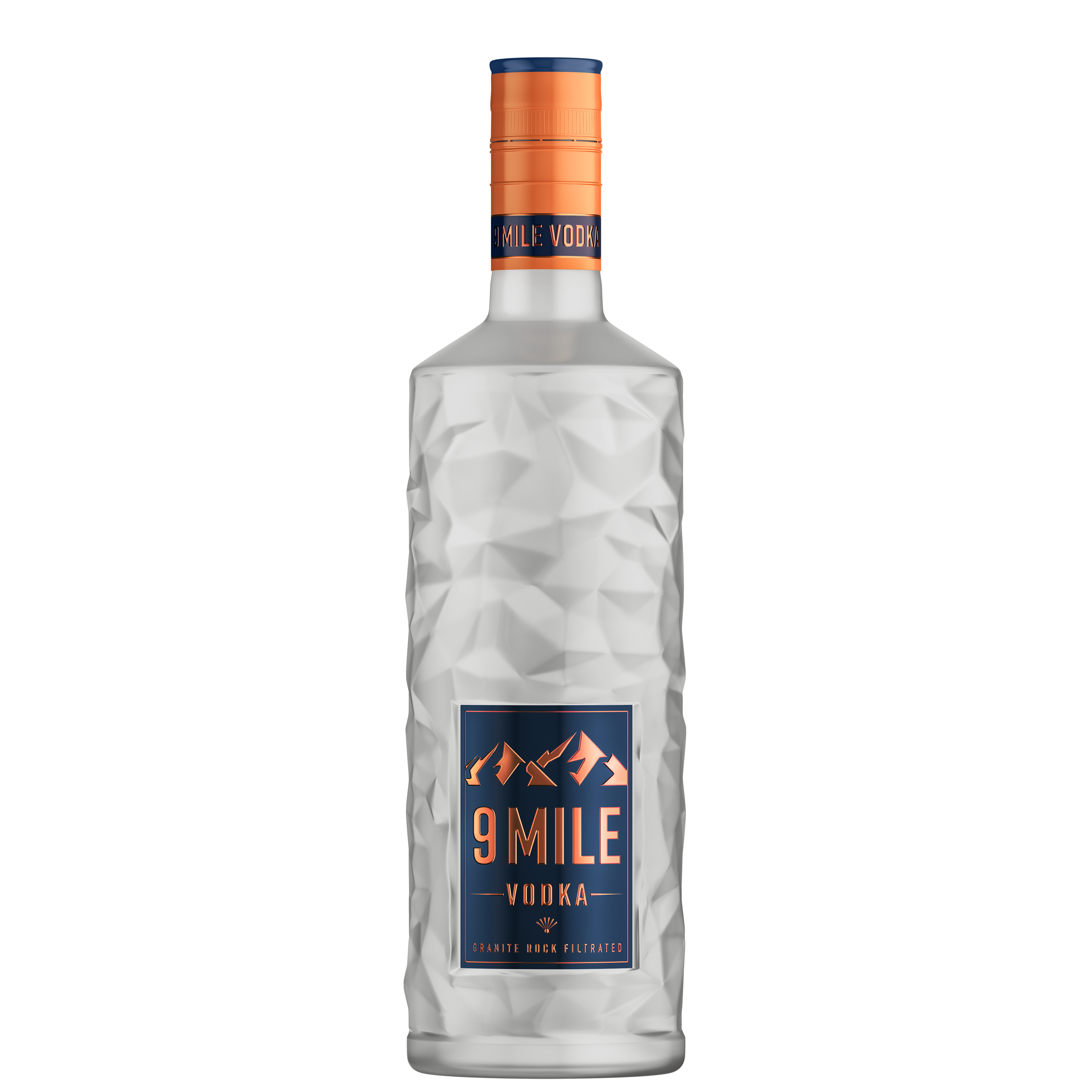 9 MILE Vodka mit LED