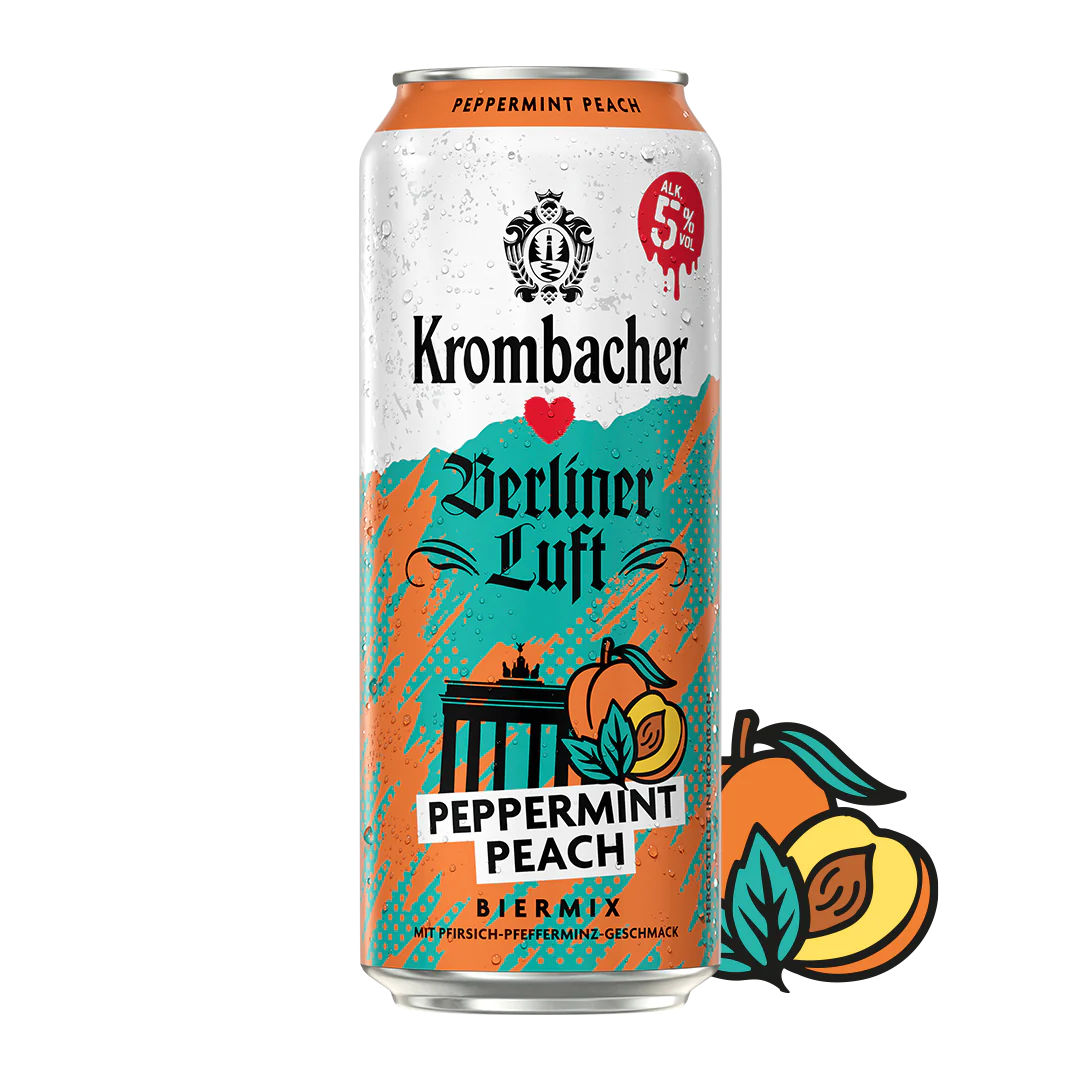 Krombacher x Berliner Luft Peppermint Peach