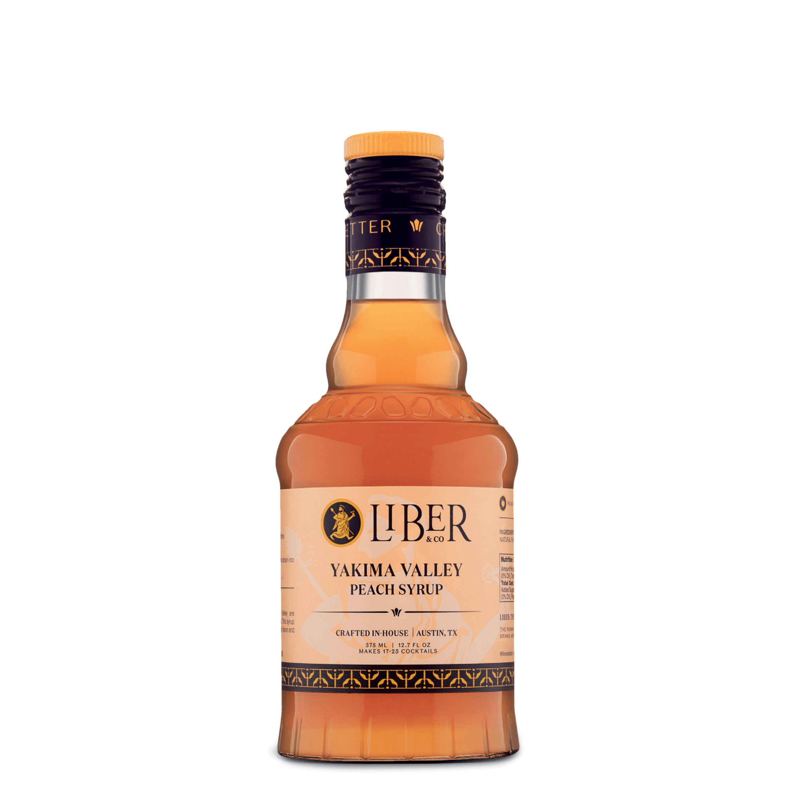 Liber & Co Yakima Valley Peach Syrup 375ml